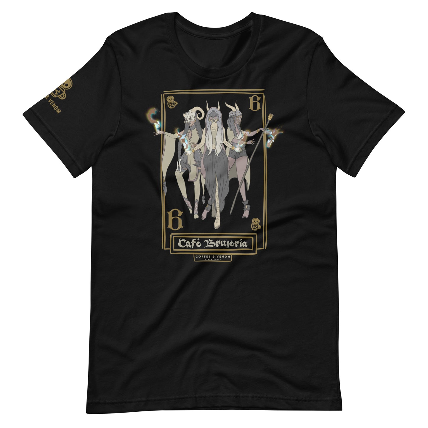 Cafe Brujeria Unisex t-shirt
