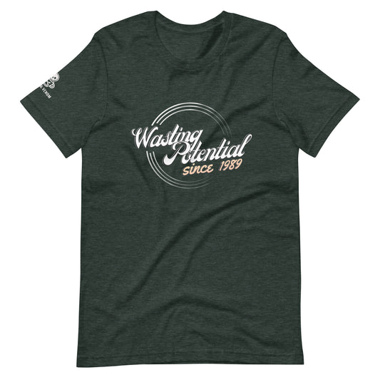 Wasting Potential Unisex t-shirt